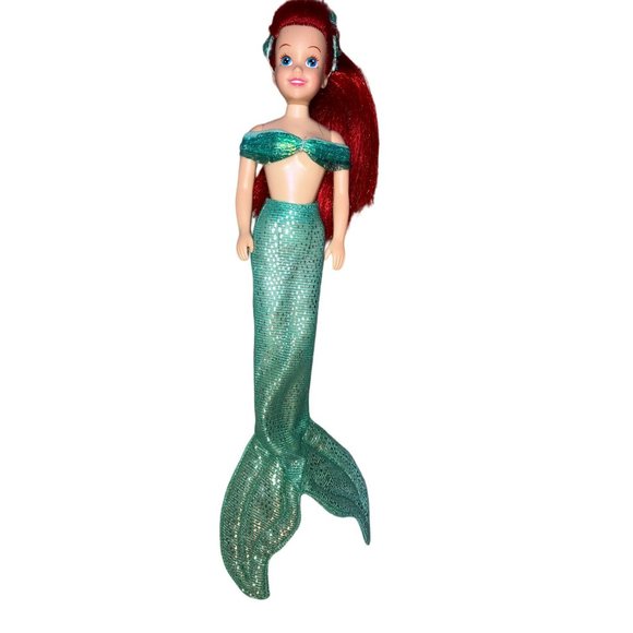 Disney Mermaid Doll with Sebastian Crab and Accessories - Picture 3 of 14